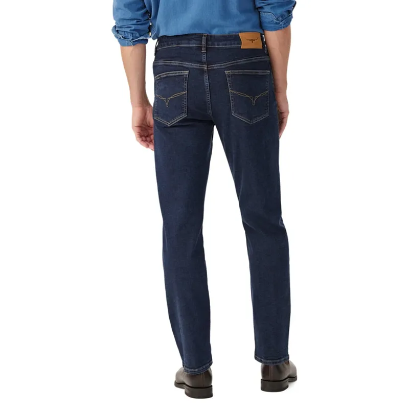 RM Williams Ramco Stretch Jean in Midnight Indigo-3