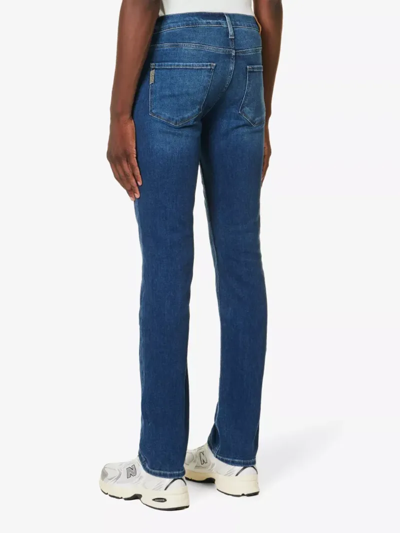 Paige Transcend Federal Slim Straight Jeans Milburn-4