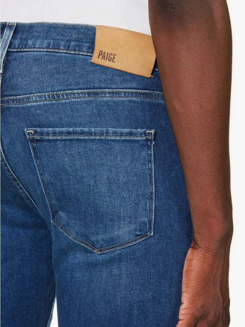 Paige Transcend Federal Slim Straight Jeans Milburn-6