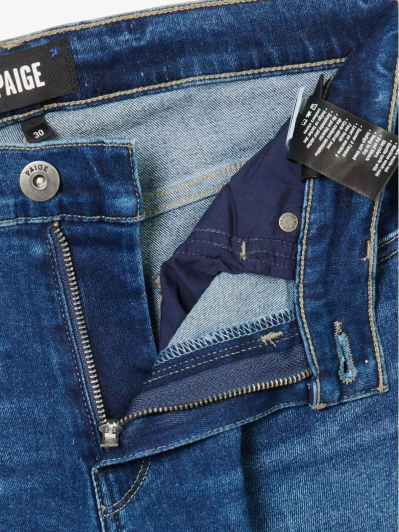 Paige Transcend Federal Slim Straight Jeans Milburn-7