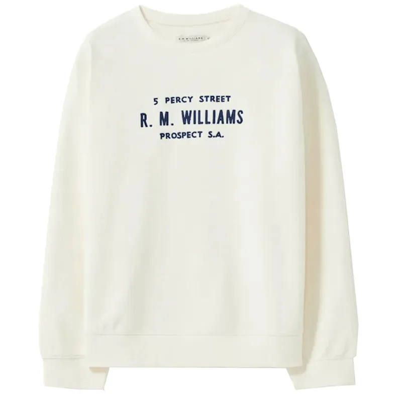 RM Williams Heritage Brushed Sweatshirt Ivory
