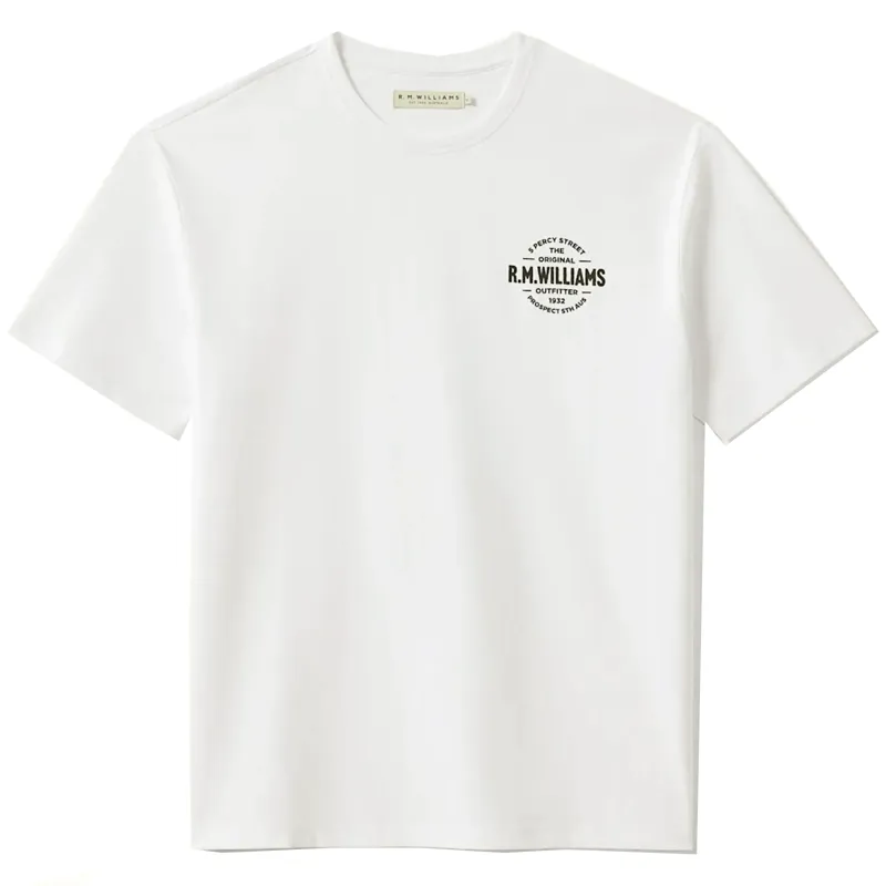 RM Williams Prospect Tee White