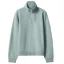 RM Williams Trickett Quarter Zip Sweatshirt Jade
