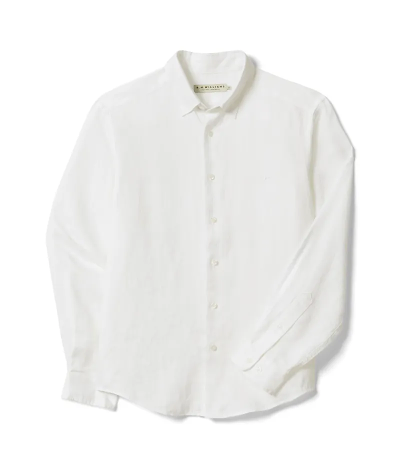 RM Williams Classic Shirt White-4