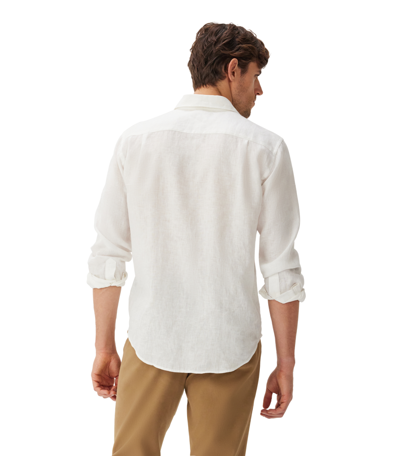 RM Williams Classic Shirt White-3