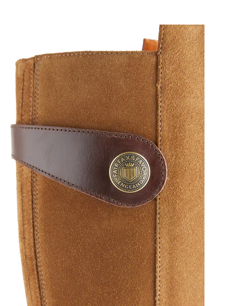 Fairfax and Favor Upton Boots Tan Suede-2