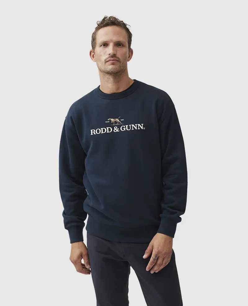 Rodd and Gunn Gunn Logo Sweat Lake-2