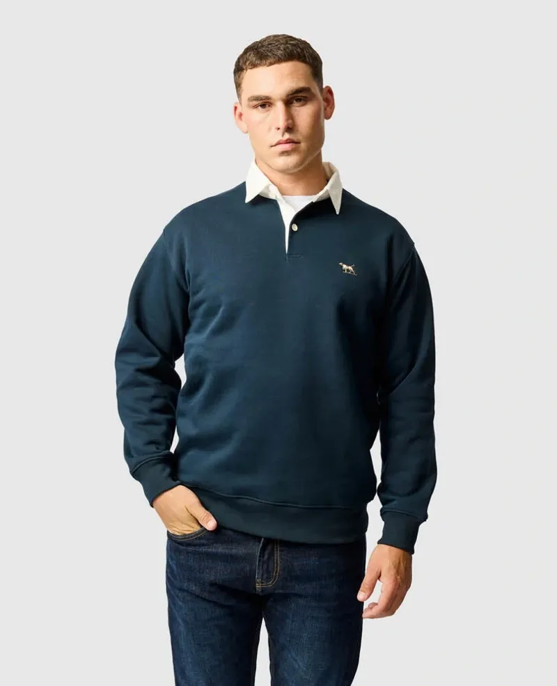Rodd and Gunn Otago Sweat in Eclipse-2