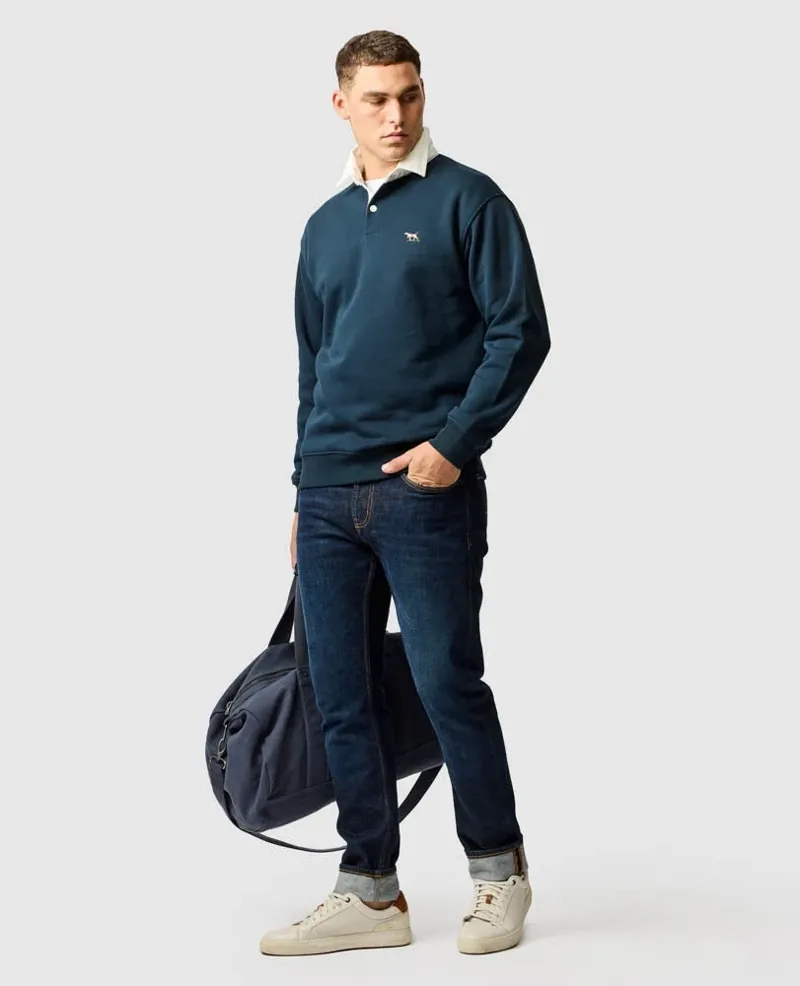 Rodd and Gunn Otago Sweat in Eclipse-6