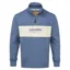Schoffel Country Trencrom Quarter Zip in Vintage Indigo/Stone