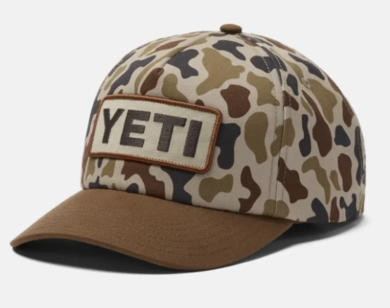Yeti Woven Flat Brim Snapback Camo-2