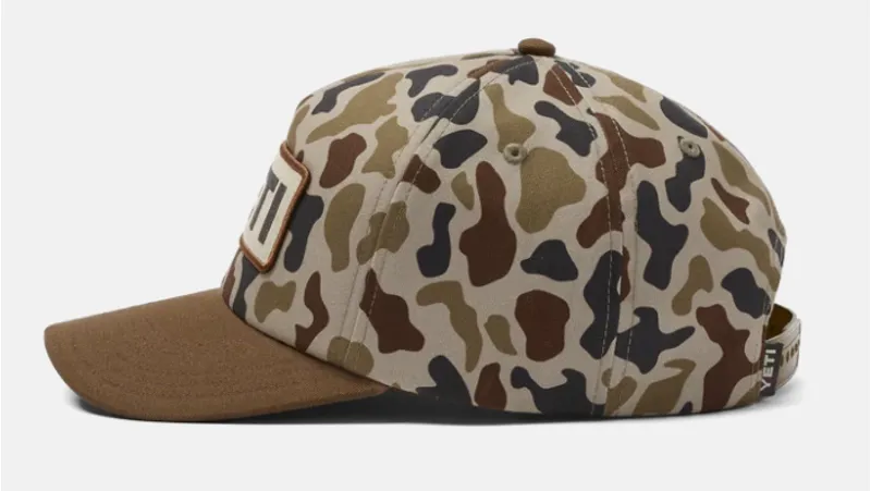 Yeti Woven Flat Brim Snapback Camo-3