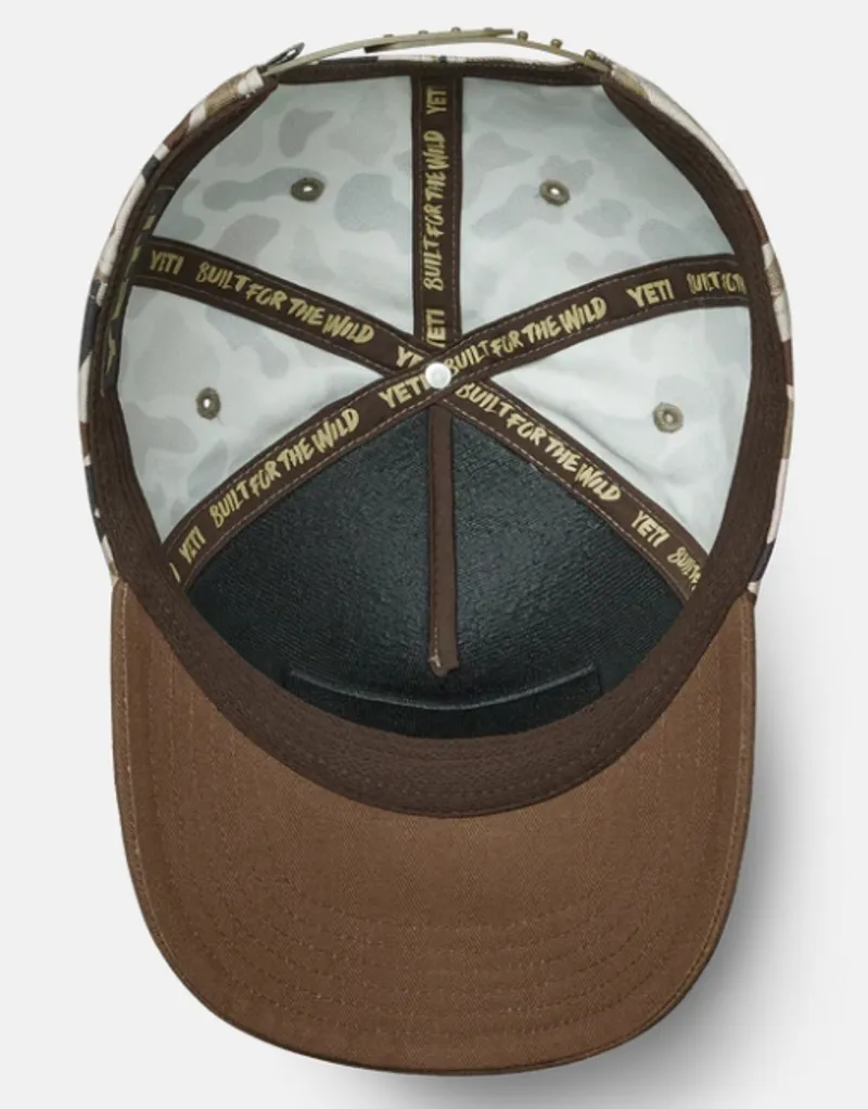 Yeti Woven Flat Brim Snapback Camo-4