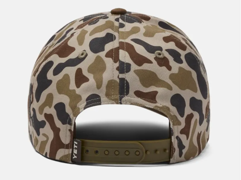 Yeti Woven Flat Brim Snapback Camo-1