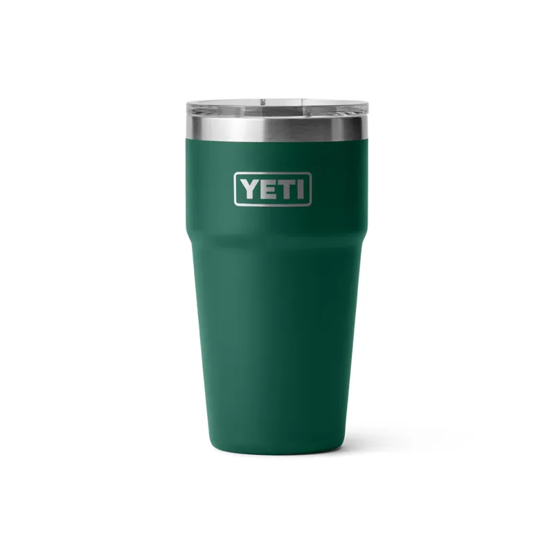 Yeti 20oz Stackable Cup Black Forest Green