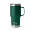 Yeti Rambler 20oz Travel Mug Black Forest Green