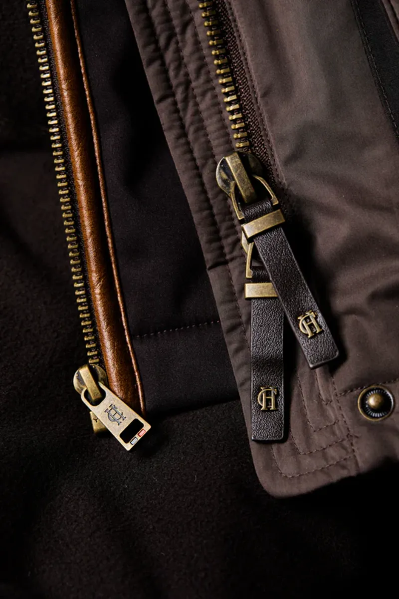 Holland Cooper Stamford Country Coat Chocolate-1