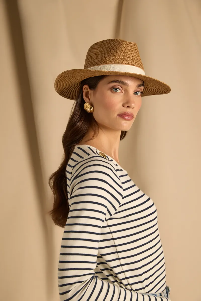 Holland Cooper Francesca Hat Camel Cream-1