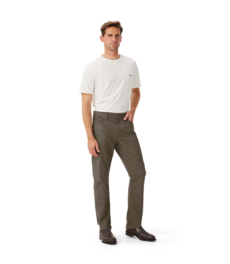 RM Williams Ramco 5 Pocket Jean Silt-3