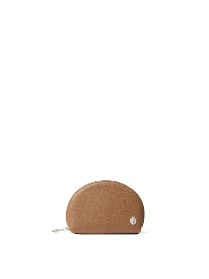 Fairfax and Favor Chiltern Coin Purse Tan Leather-1