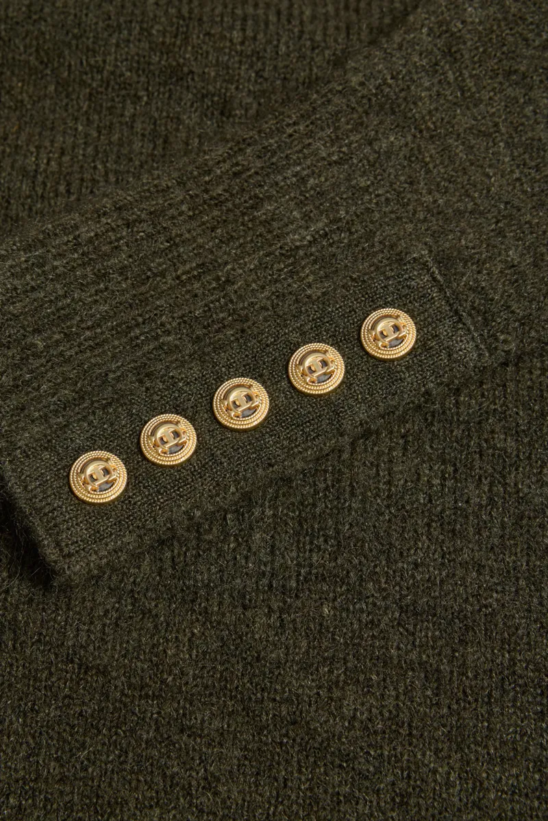 Holland Cooper Tori Knit in Forest Green-5