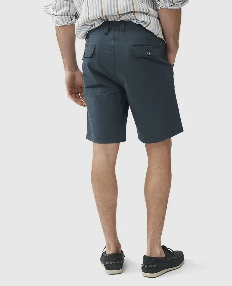 Rodd and Gunn The Gunn 9inch Shorts Bluestone-1