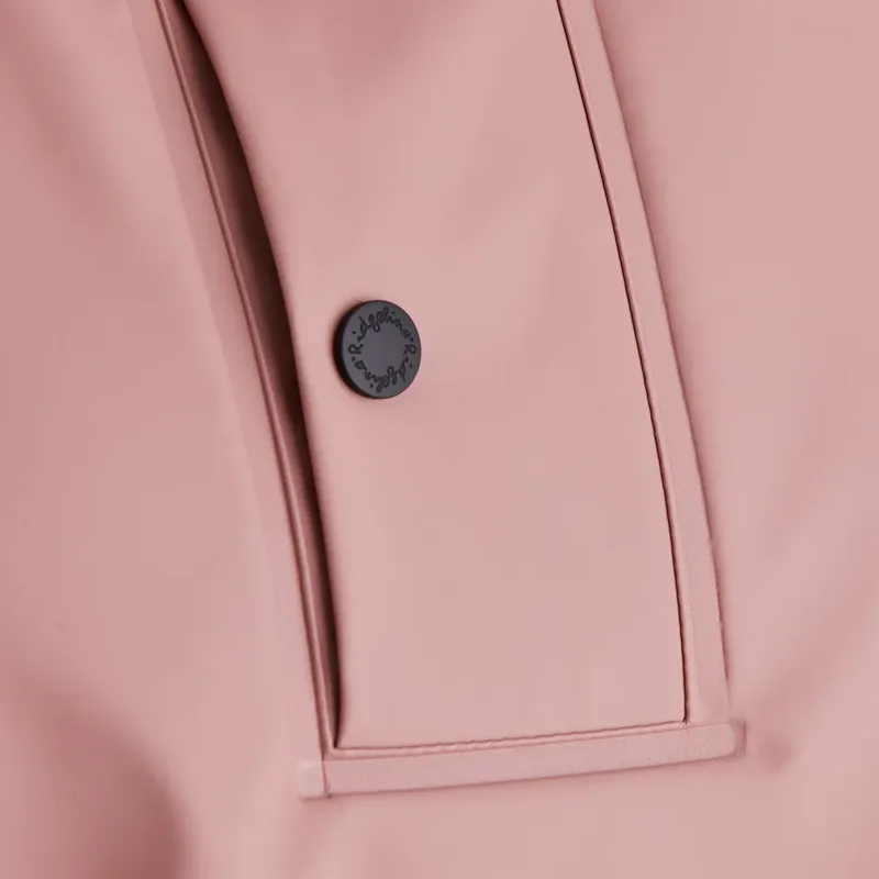 Ridgeline Signature Unisex Poncho in Dusky Pink-10