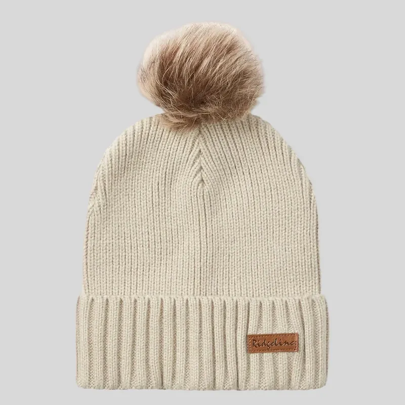 Ridgeline Baltic Hat and Scarf Set in Sand-3