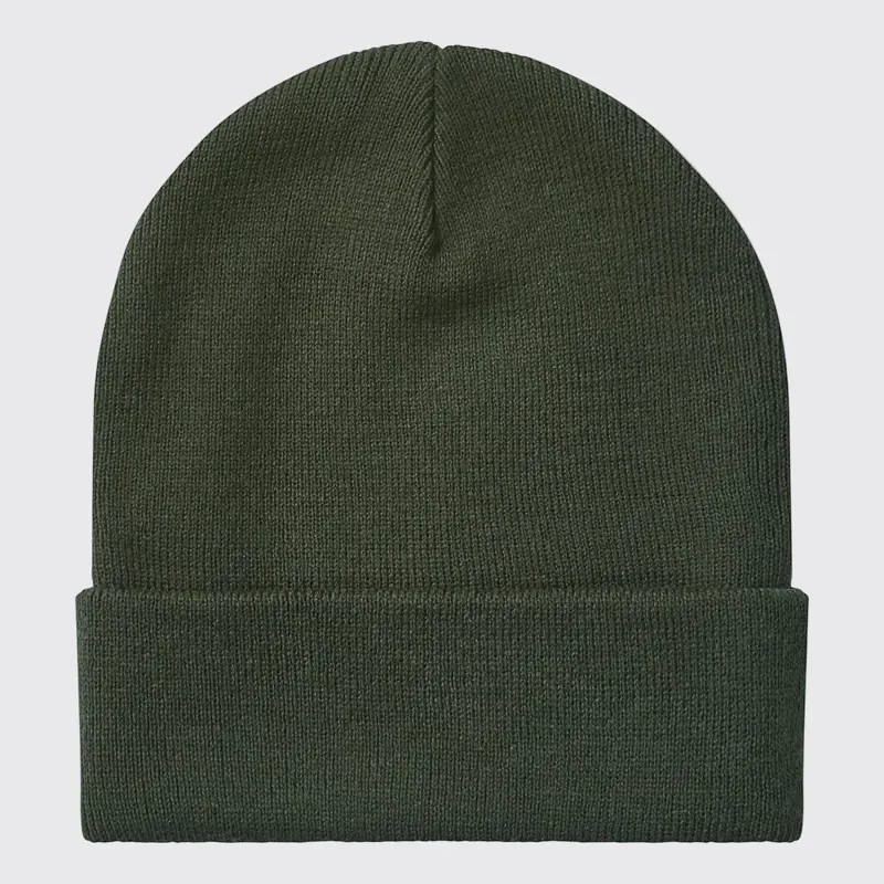 Ridgeline Heritage Fine Knit Beanie in Deep Forest-2