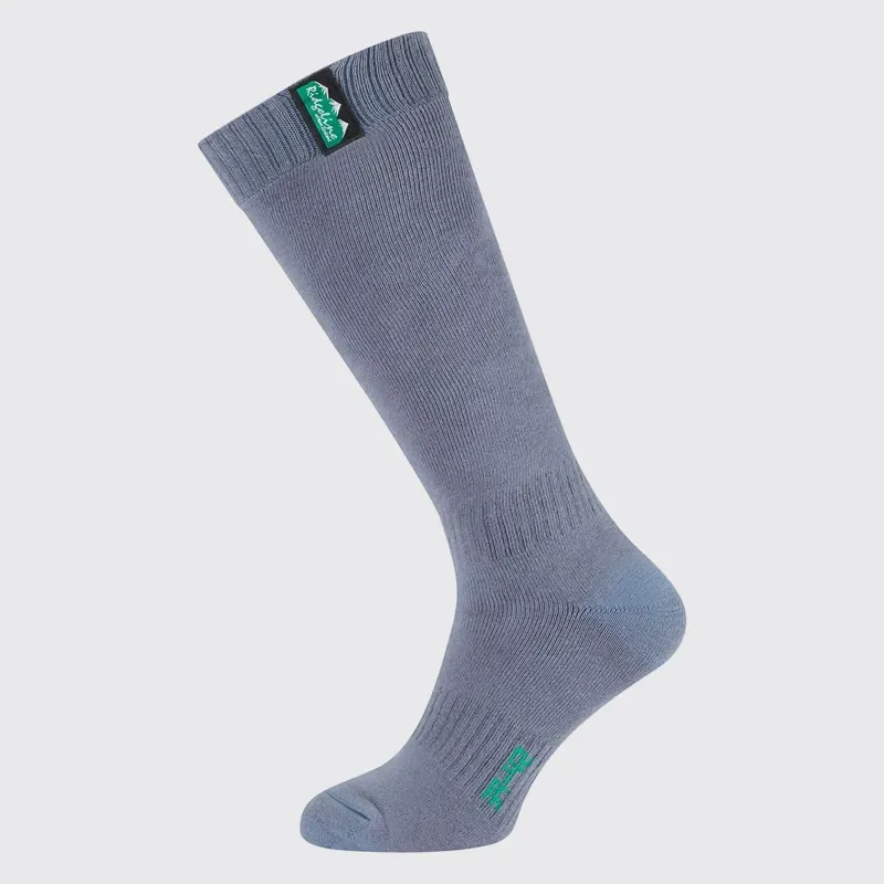 Ridgeline Cotton Work Sock Full Length in Navy Multi-3