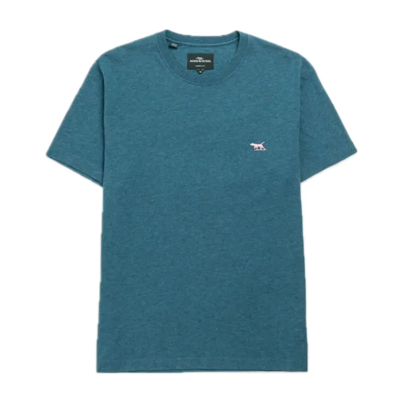 Rodd and Gunn The Gunn T-Shirt Dark Cyan