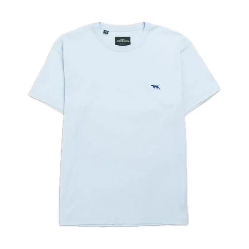 Rodd and Gunn The Gunn T-Shirt Ice Blue