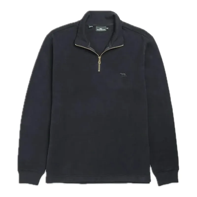 Rodd and Gunn Alton Ave Quarter Zip Sweat Eclipse