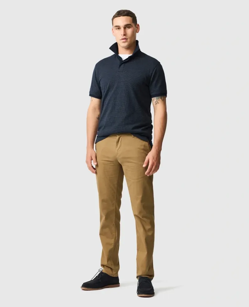 Rodd and Gunn Thomas Road Chino Pant in Camel-1