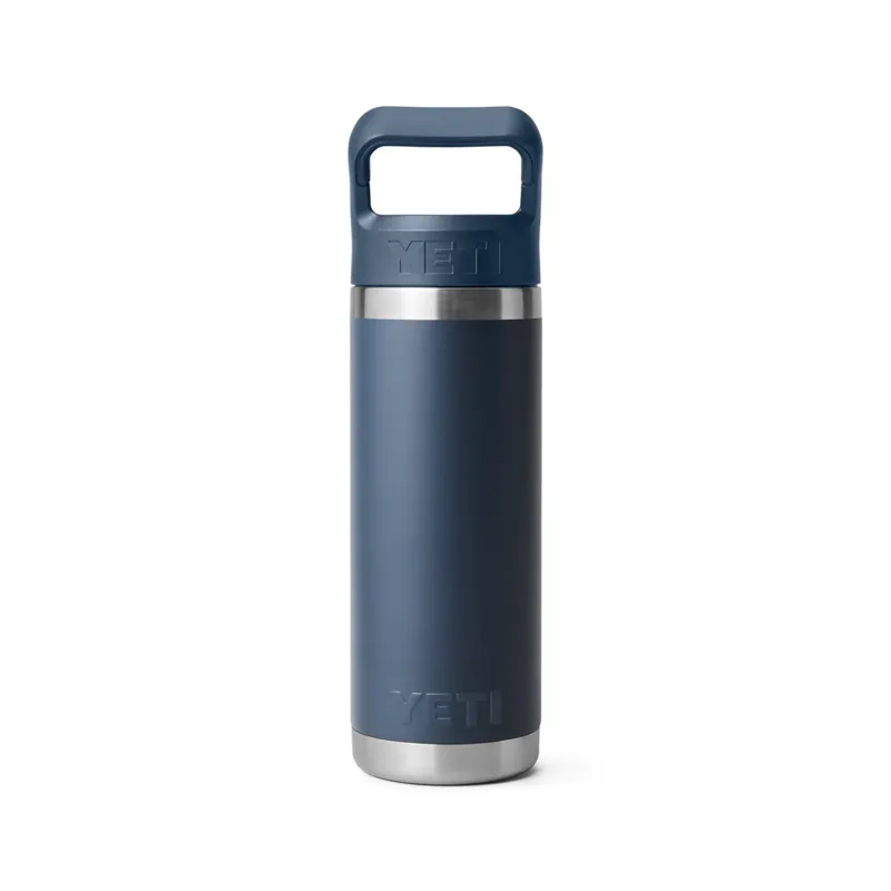 Yeti Rambler 18oz Colour Straw Bottle Navy-1