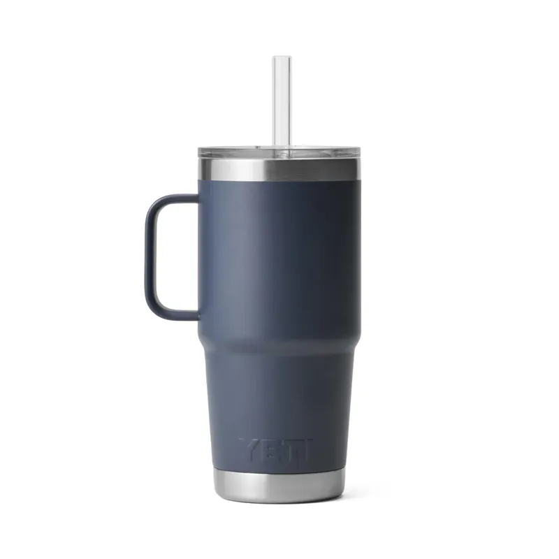 Yeti Rambler 25oz Straw Mug Navy-1