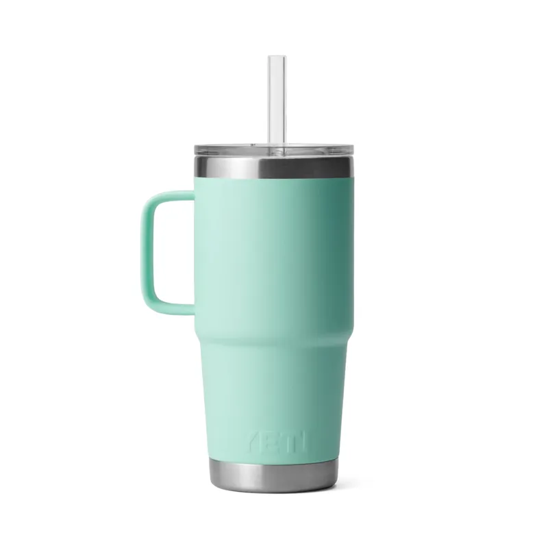 Yeti Rambler 25oz Straw Mug Seafoam-1