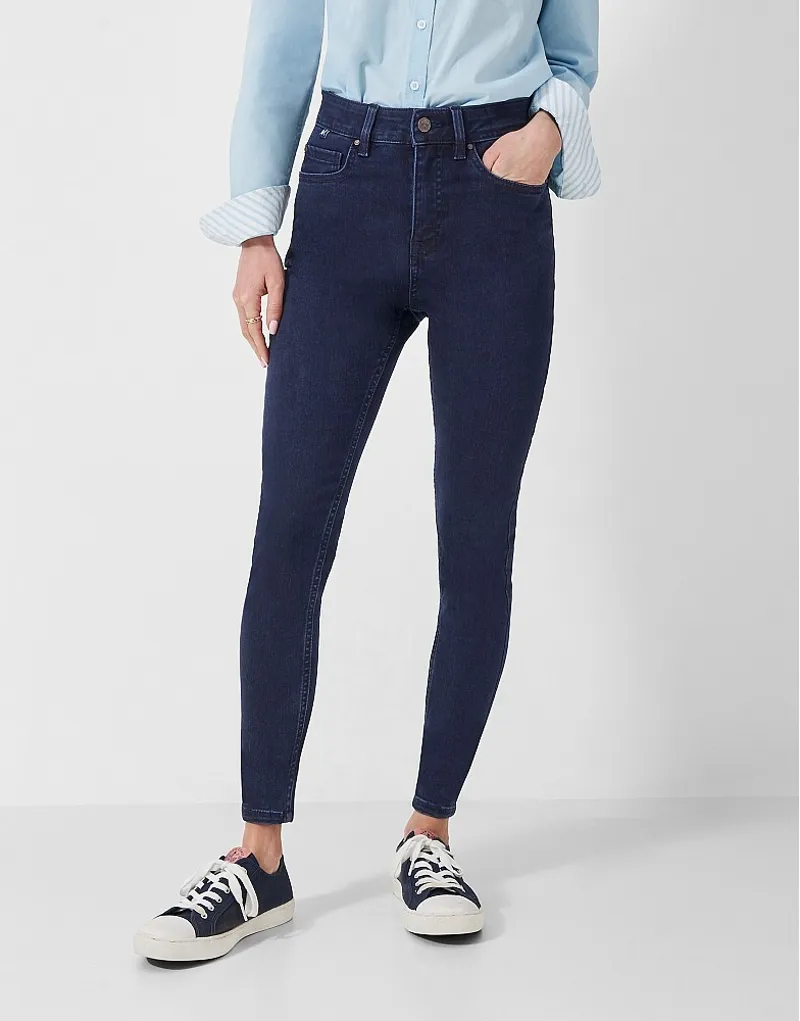 Crew Clothing Superstretch 5 Pocket Jean in Indigo-2