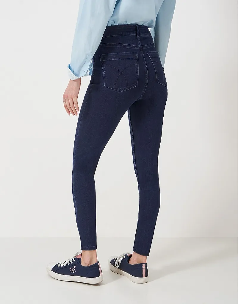 Crew Clothing Superstretch 5 Pocket Jean in Indigo-3