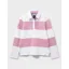 Crew Long Sleeve Stripe Rugby Crocus White