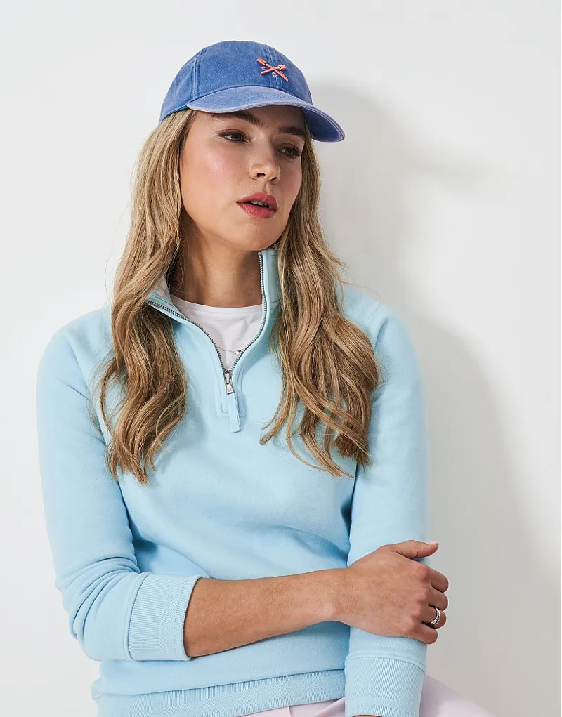 Crew Garment Dye Cap Cool Blue-1