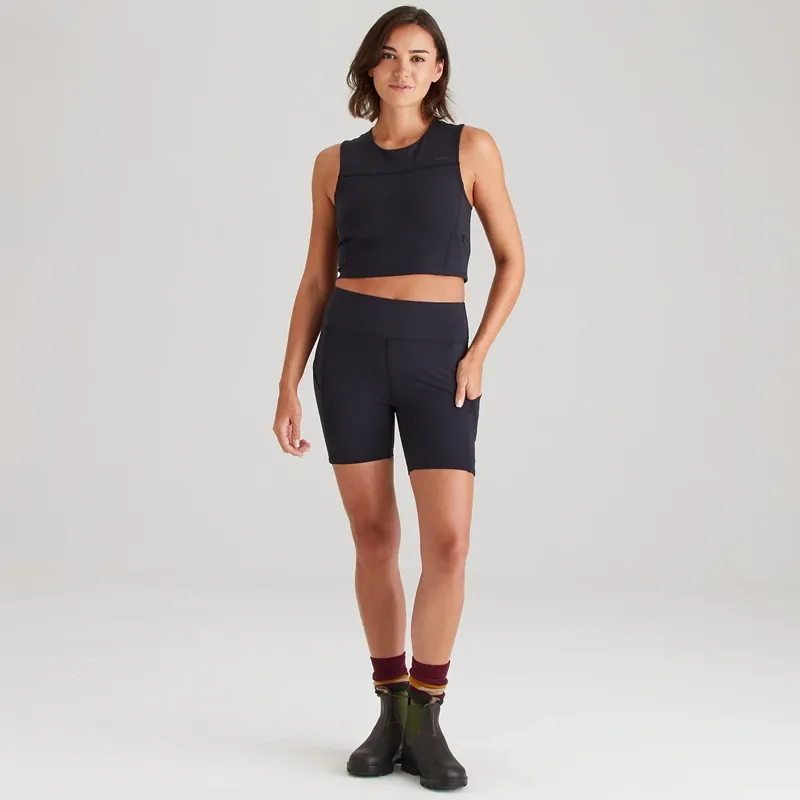 Ridgeline Infinity Women's Shorts in Black-1