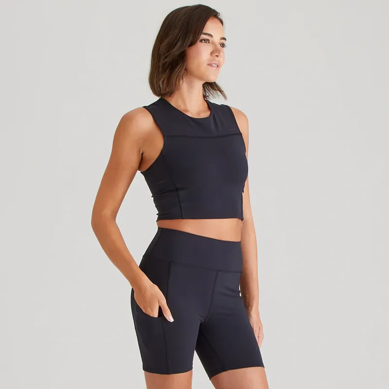 Ridgeline Infinity Women's Shorts in Black-2