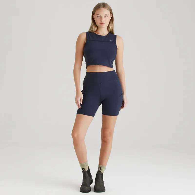 Ridgeline Infinity Women's Shorts in Navy-6