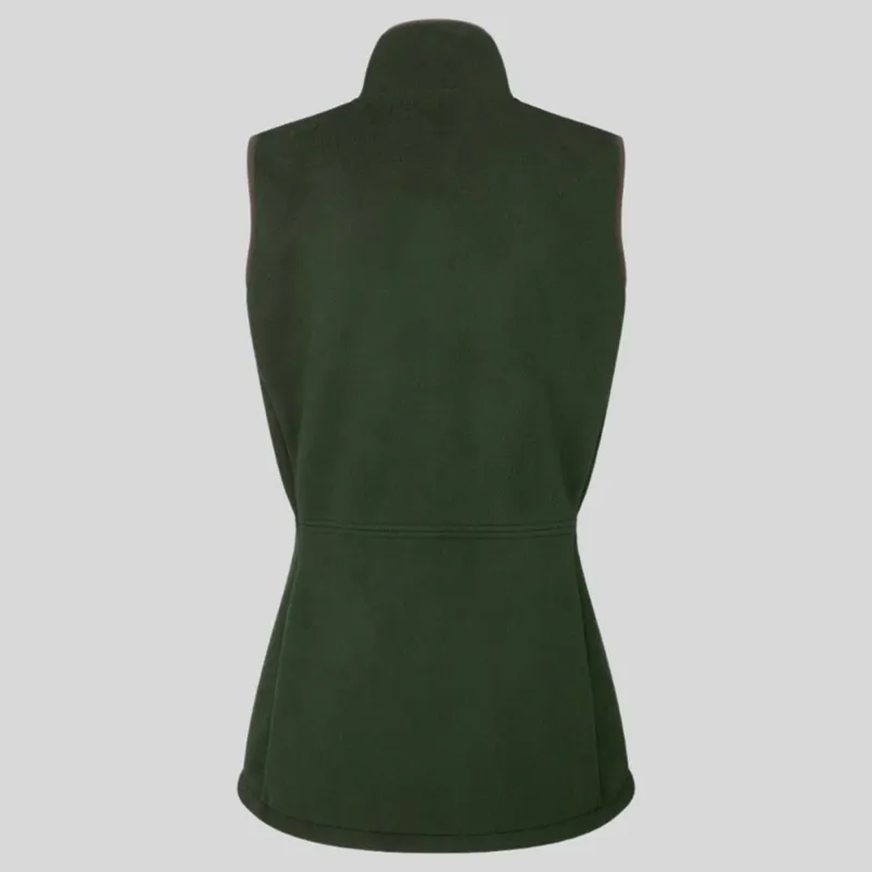 Ridgeline Kodiak Women's Fleece Gilet in Deep Forest-4