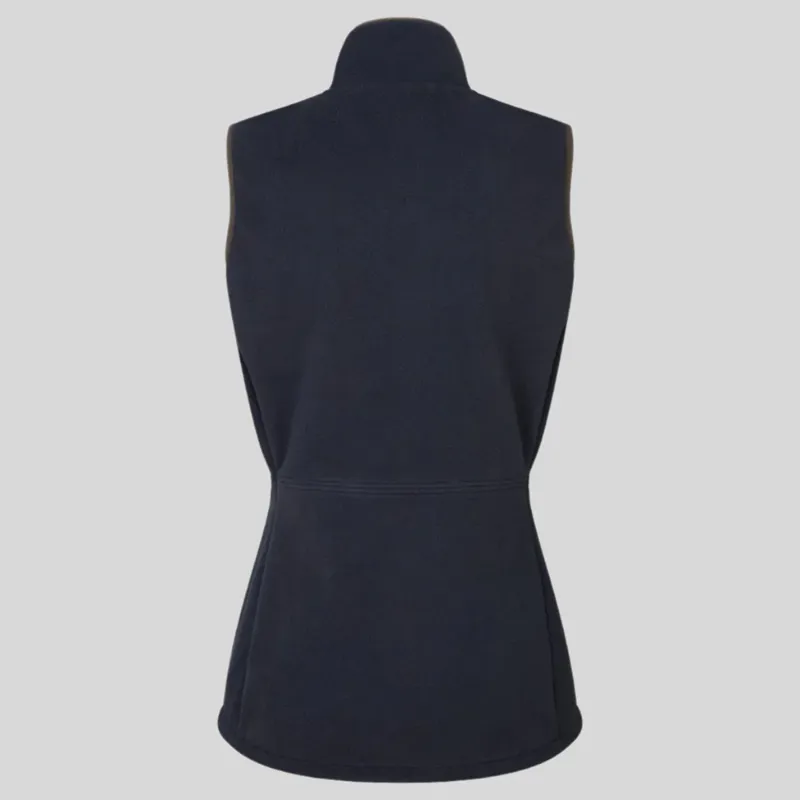 Ridgeline Kodiak Women's Fleece Gilet in Navy-4