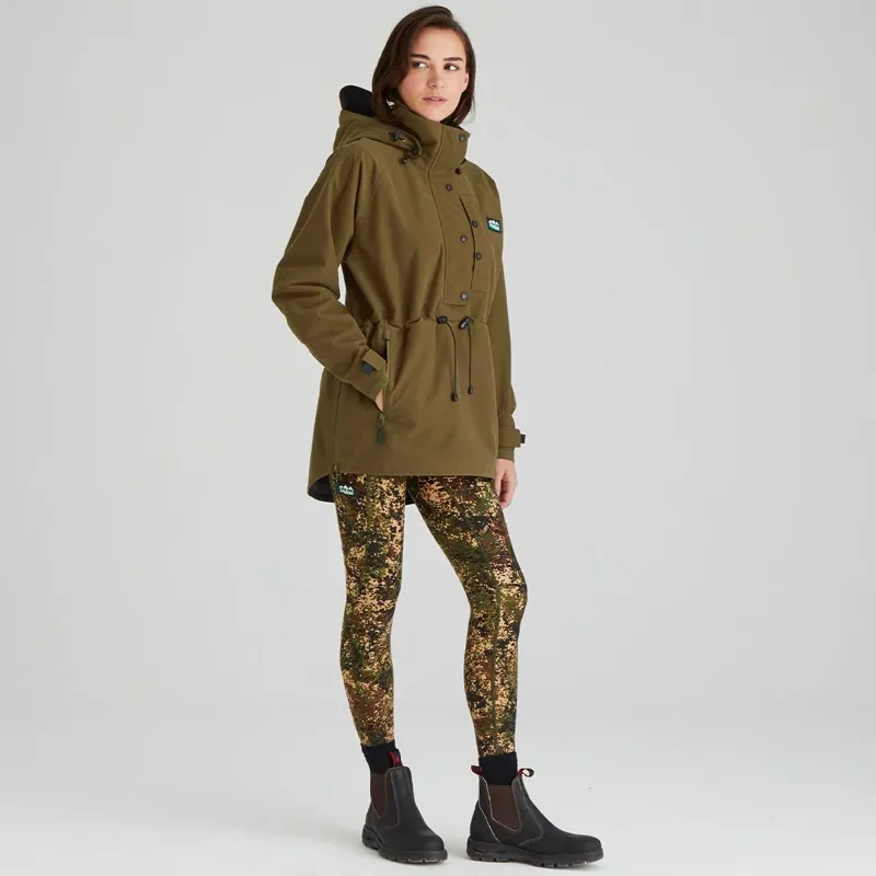 Ridgeline Ladies Monsoon Classic Smock in Teak-1