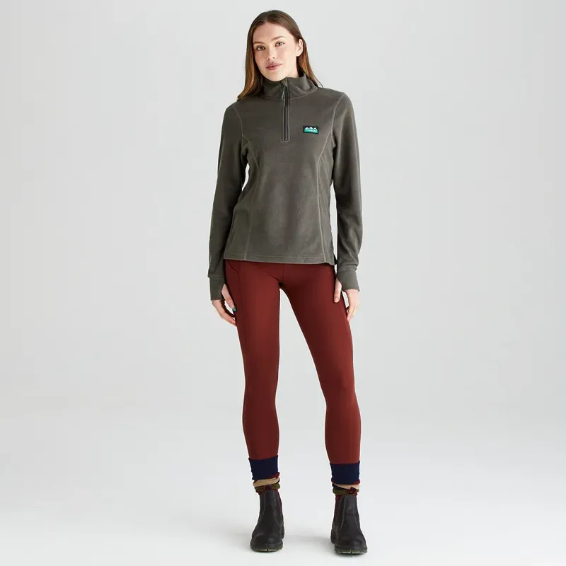 Ridgeline Women's Narvik Fleece in Moss-1