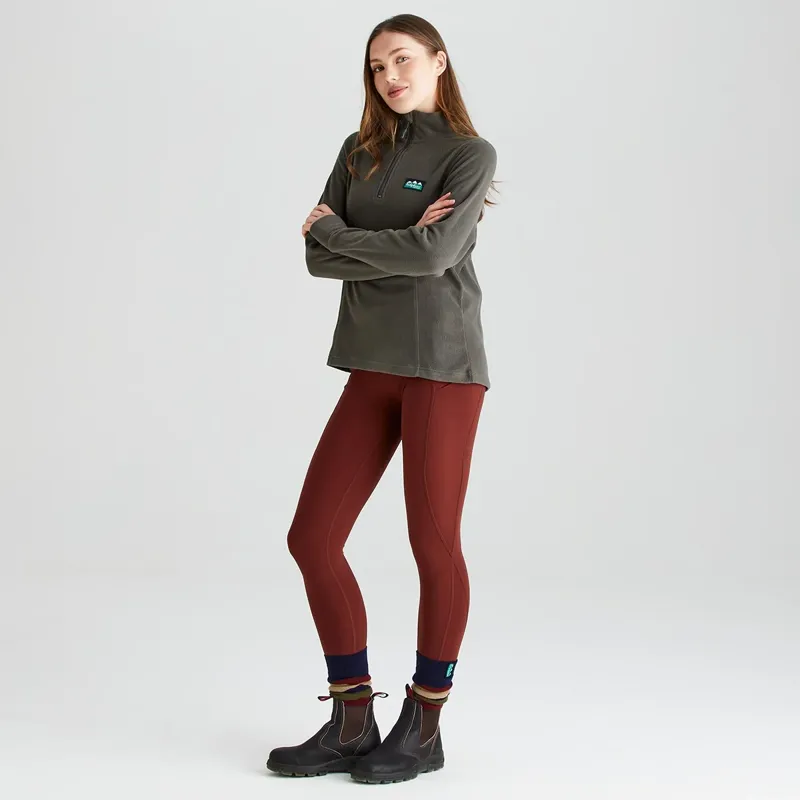 Ridgeline Women's Narvik Fleece in Moss-3