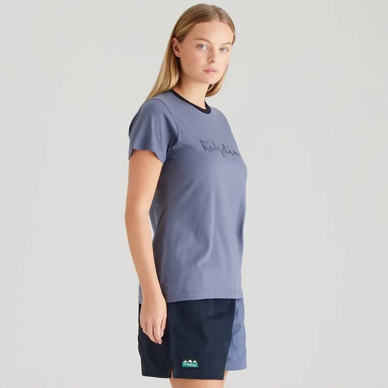 Ridgeline Signature Women's T-Shirt in Storm-2